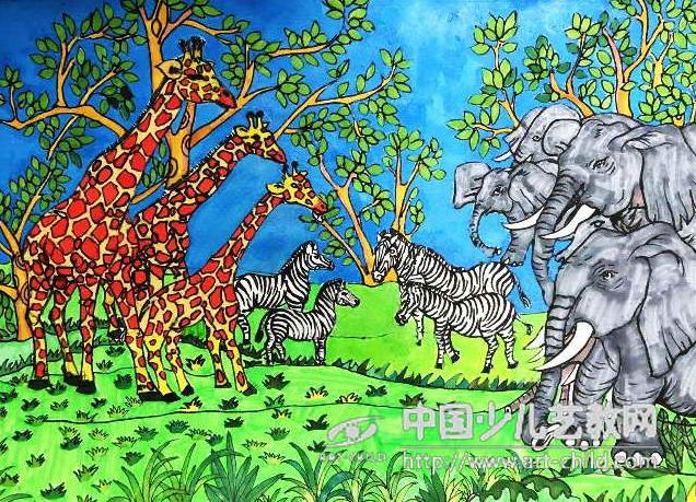 《小小“动物园”》-选自《奔流·小作家》全国中小学生全息作文大赛获奖作品