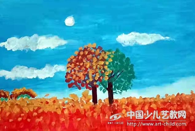 《捡到一个秋天》-选自《奔流·小作家》全国中小学生全息作文大赛获奖作品