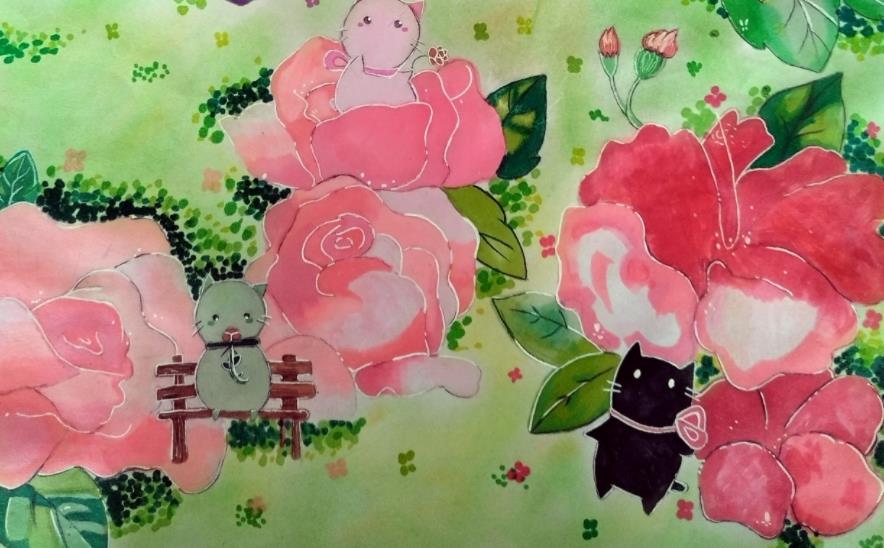 清凉消暑金银花