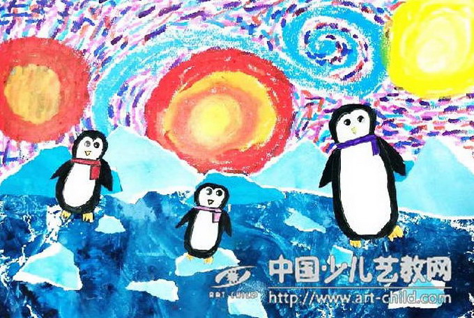 儿童如何画企鹅？轻松掌握绘画技巧！