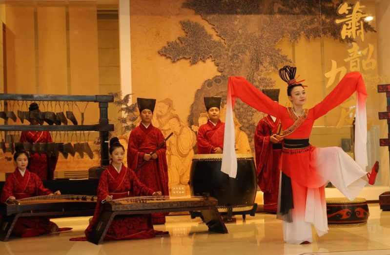 辽宁省博物馆展出185件古代音乐文物珍品