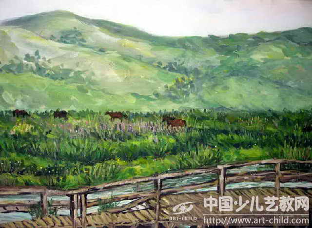 雨中即景—《奔流小作家》全国中小学生全息作文大赛获奖作品