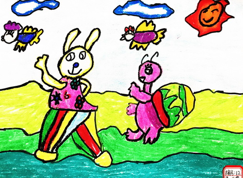 《龟兔赛跑》新编—《奔流小作家》全国中小学生全息作文大赛获奖作品