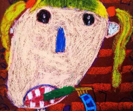 美味的冰棍—《少儿画苑》国际少儿书画大赛作品赏析