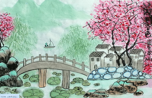 美丽的西湖—《奔流小作家》全国中小学生全息作文大赛获奖作品