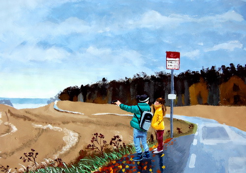 一只去过俄罗斯的手指—《奔流小作家》全国中小学生全息作文大赛获奖作品