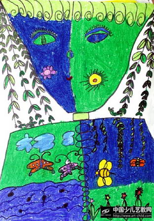 春—《少儿画苑》国际少儿书画大赛作品赏析