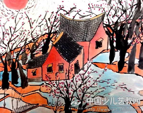 少儿美术大赛中中国画笔墨的探索与技巧