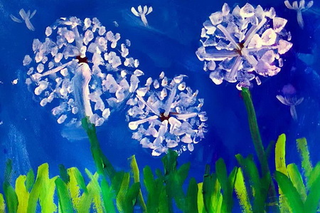 蒲公英—《奔流小作家》全国中小学生全息作文大赛获奖作品