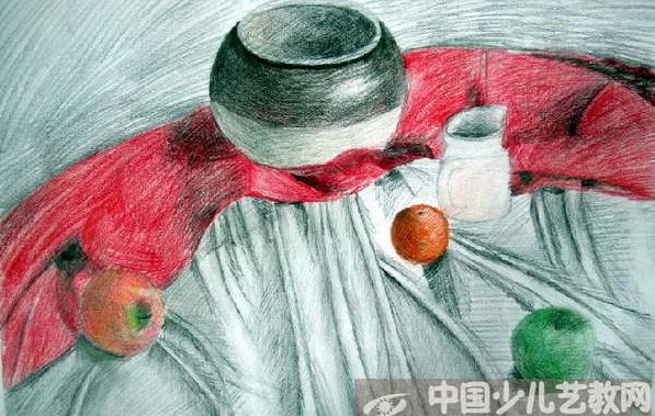 从中国少儿书画大赛作品中解读素描的三大面