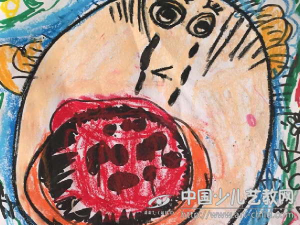 吃辣椒的人——《少儿画苑》国际少儿书画大赛