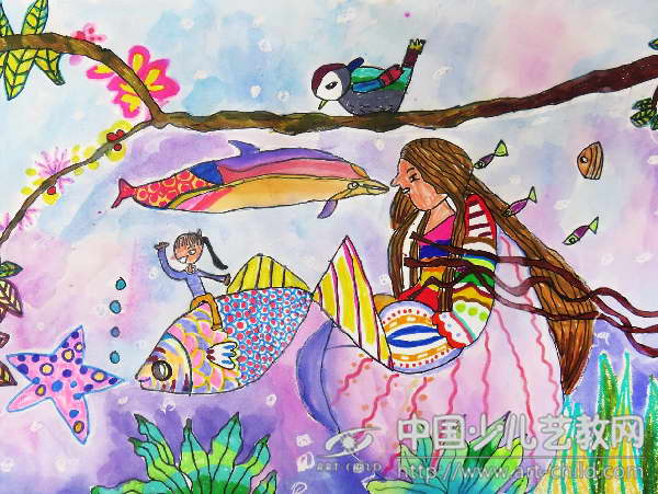 与自然和谐相处——《少儿画苑》国际少儿书画大赛