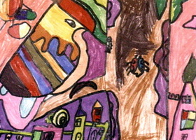 森林美容院—《奔流小作家》全国中小学生全息作文大赛获奖作品