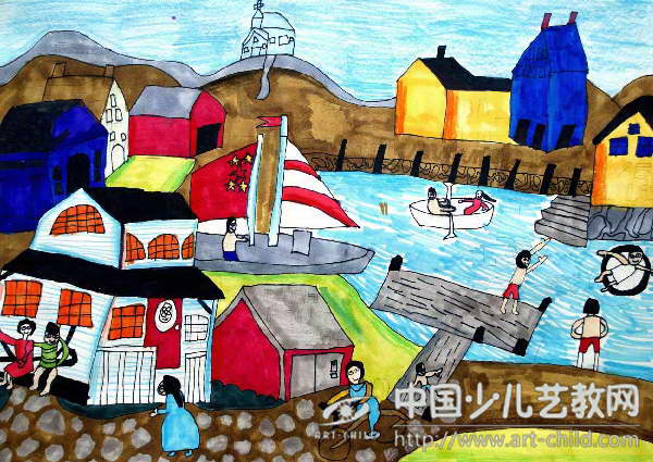 快乐的城市——《少儿画苑》国际少儿书画大赛