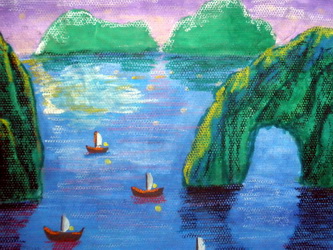 美丽的漓江 —《奔流小作家》全国中小学生全息作文大赛获奖作品