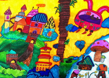 拯救童话镇—《奔流小作家》全国中小学生全息作文大赛获奖作品