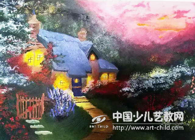 尤尔小屋—《少儿画苑》国际少儿书画大赛作品赏析