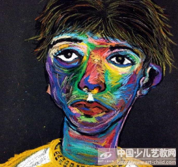孩子画作中频繁出现“基底线上排列物体”现象，如何引导突破？