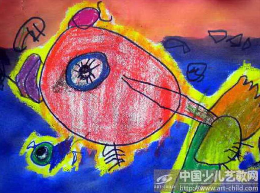 儿童画中的“透明画法”是认知局限还是艺术表达？