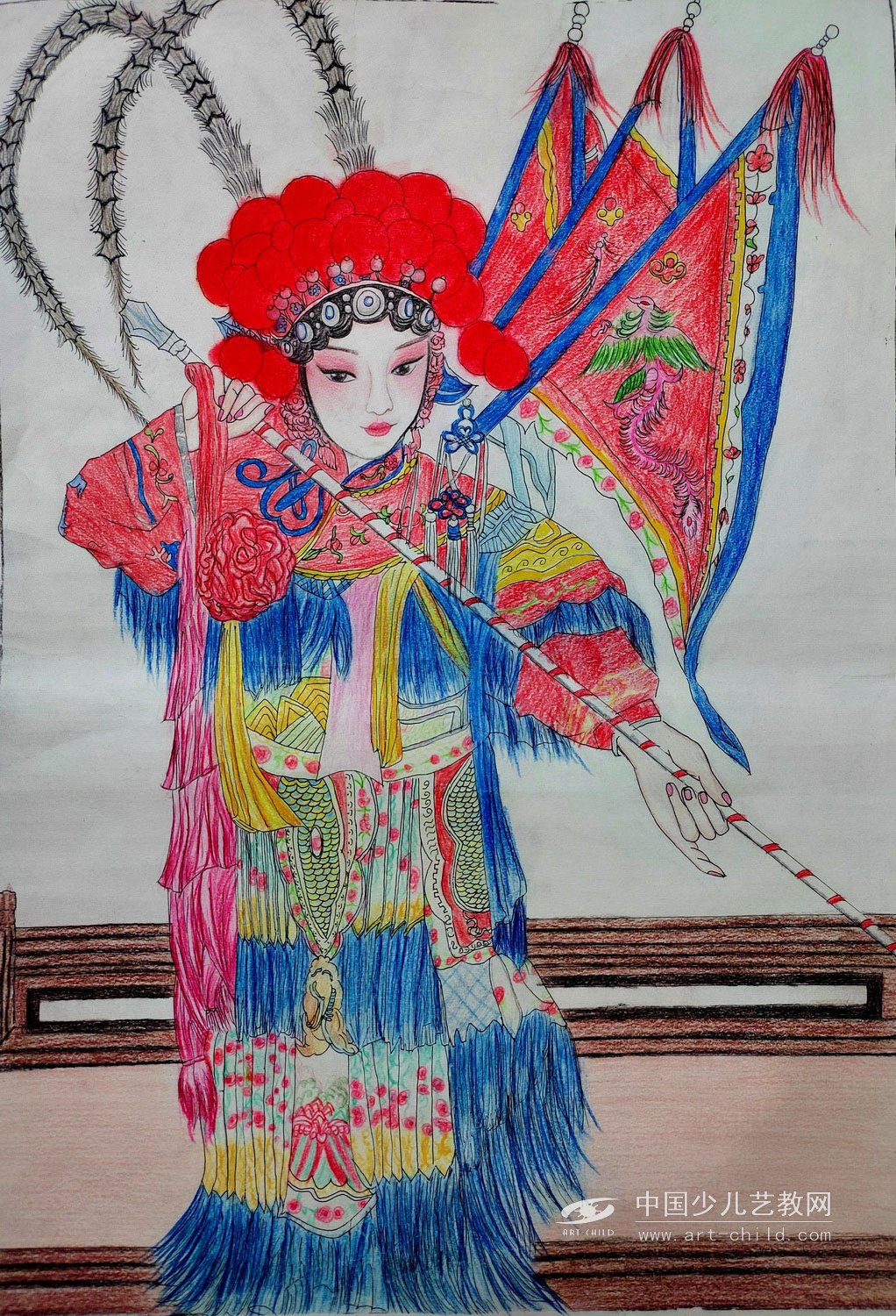 国粹之美，童心绘就——《国粹传承》儿童画赏析