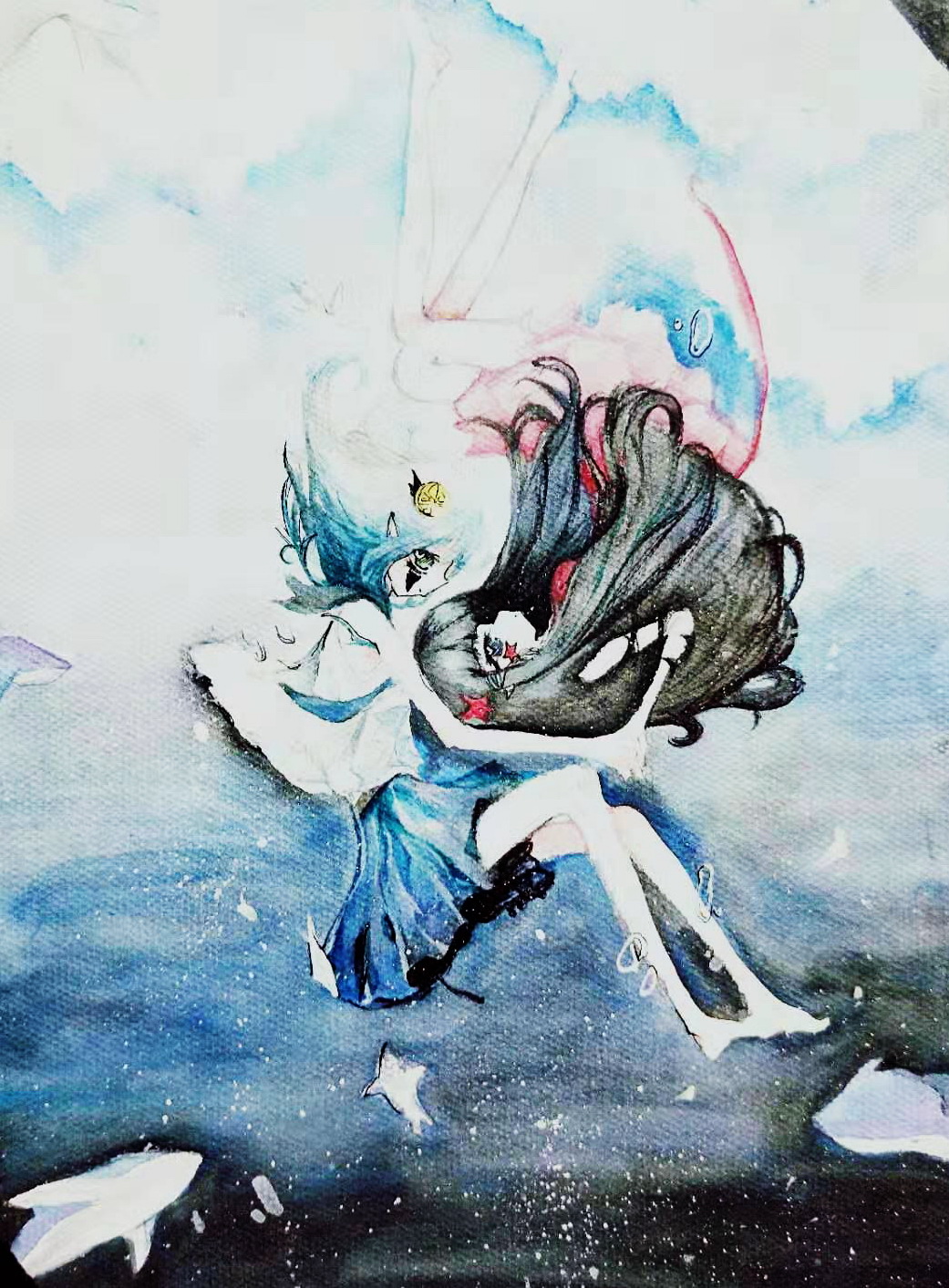 《海凯柠》——选自《少儿画苑》国际少儿书画大赛