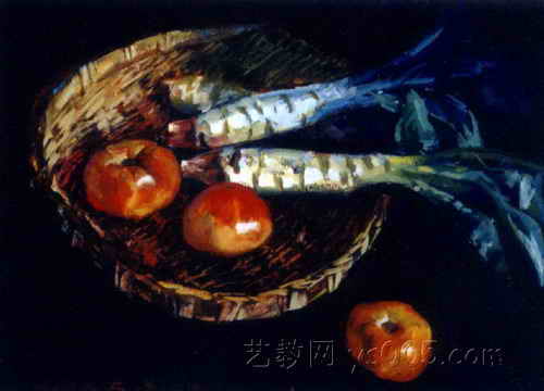 水粉画基础知识＿水粉静物写生的色彩构成