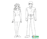 漫画技法_漫画人物画法_青年