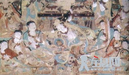 水粉画基础知识＿水粉画发展史＿敦煌壁画