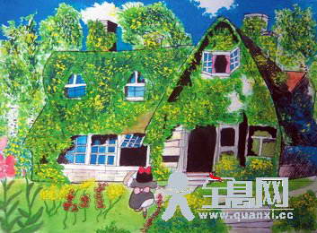 绿色家园——《少儿画苑》国际少儿书画大赛精品