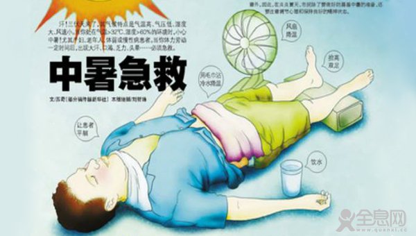 夏天天气酷热防中暑