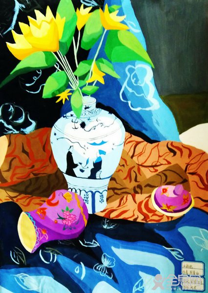 静物——《少儿画苑》第26届国际少儿书画大赛精品