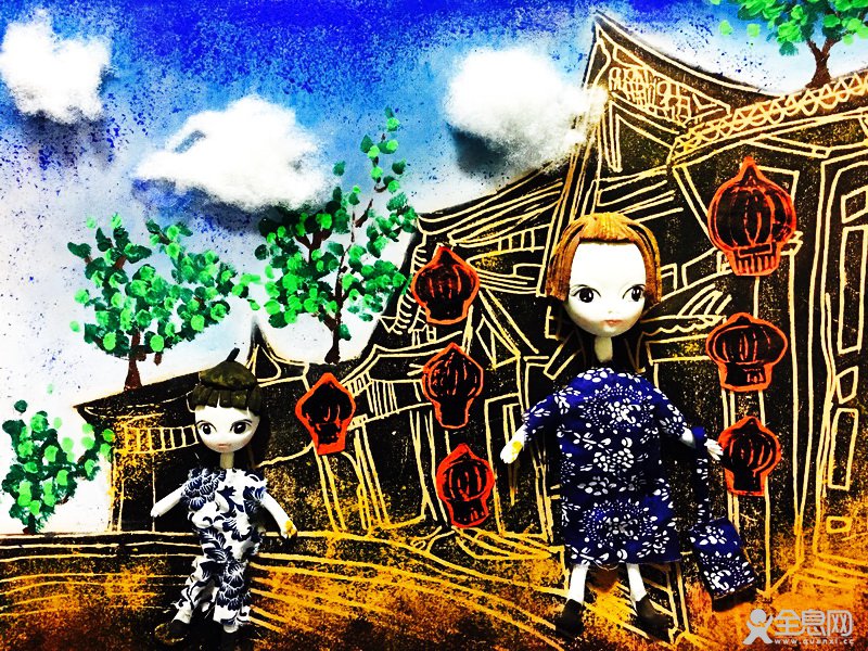 街景——《少儿画苑》第27届国际少儿书画大赛精品