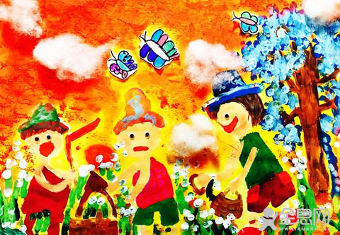 丰收的季节——《少儿画苑》第27届国际少儿书画大赛精品