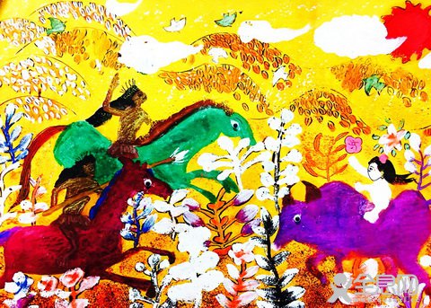 丰收的节日——《少儿画苑》第27届国际少儿书画大赛精品