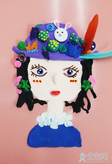 可爱女孩——《少儿画苑》第27届国际少儿书画大赛精品