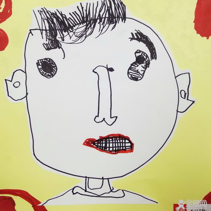 我的爸爸——《少儿画苑》第27届国际少儿书画大赛精品