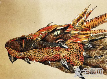 龙——《少儿画苑》第27届国际少儿书画大赛精品