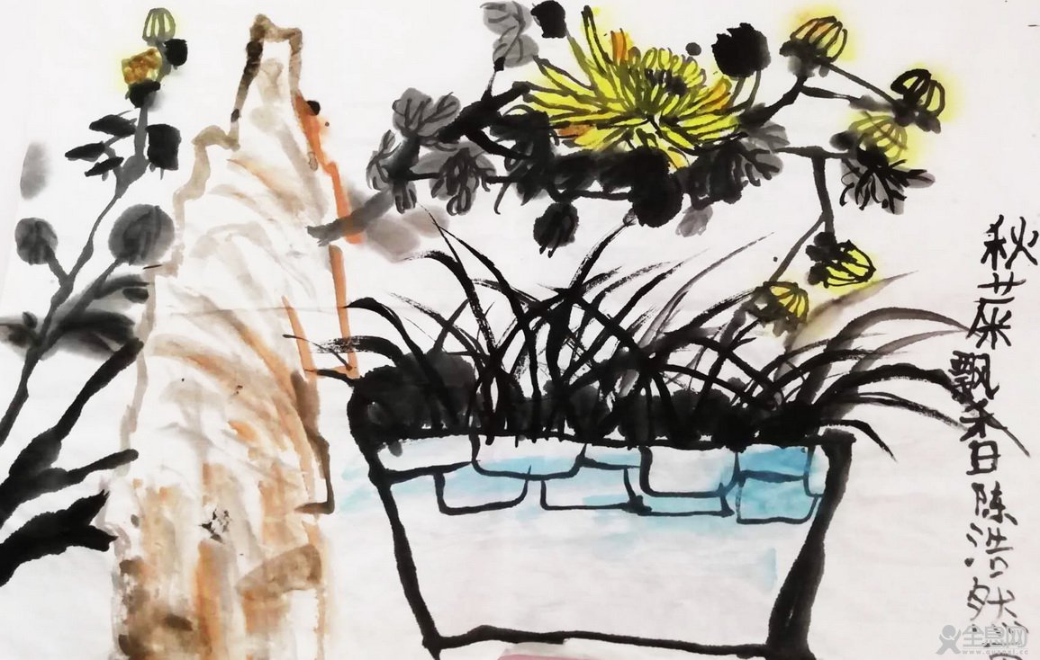 墨画少儿美术培训