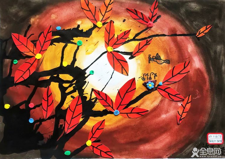 鸟巢——《少儿画苑》第27届国际少儿书画大赛精品