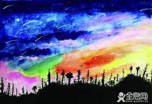 秋——《少儿画苑》第28届少儿书画大赛精品