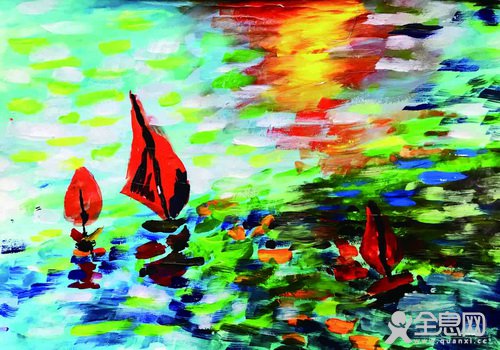 扬起风帆——《少儿画苑》第28届少儿书画大赛精品