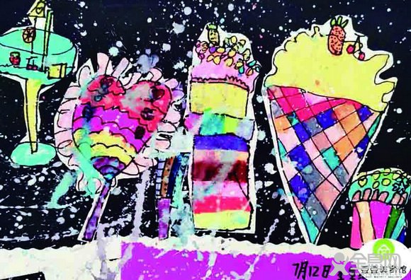 清凉一夏——《少儿画苑》第28届国际少儿书画大赛精品