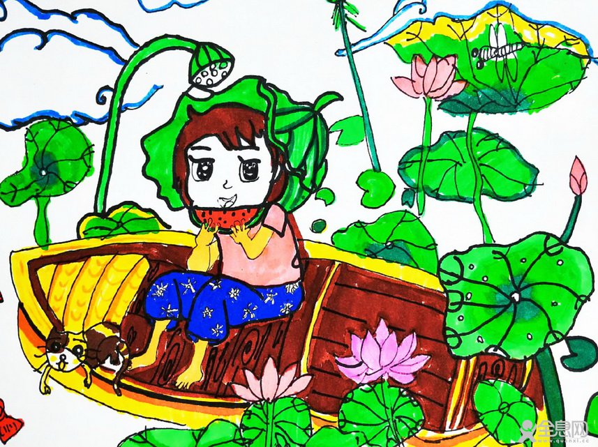 济南七彩童画美术书法培训