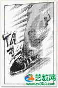 漫画技法_漫画基础线条效果线_速度线