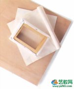 丙烯画工具_板和布