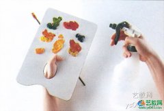 丙烯画工具_丙烯颜料