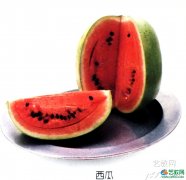 油彩粉笔画技法＿厚涂法案例＿西瓜