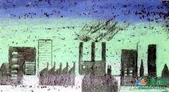 油彩粉笔画技法＿刮除法实例