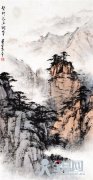 黄山巨擘--董寿平书画精品赴深