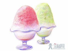 水溶性彩色铅笔画法